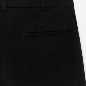 Loose Fit Cotton Trousers