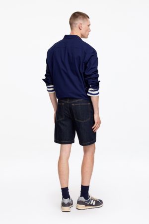 Relaxed Denim Shorts