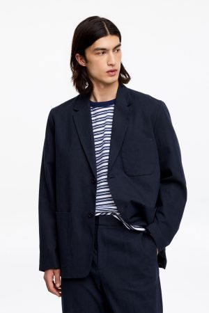 Linen Blend Blazer