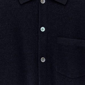 Boiled Wool Cardigan