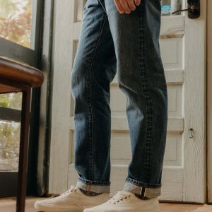 The Democratic Jean in Mid Wash Organic Selvedge