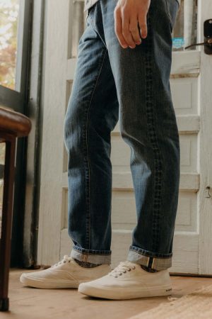 The Democratic Jean in Mid Wash Organic Selvedge