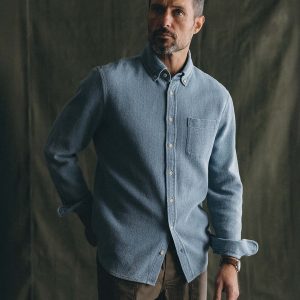 The Jack in Washed Indigo Waffle