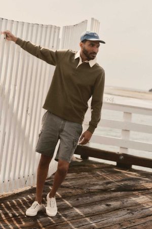 The Scout Short in Burnt Olive Ripstop
