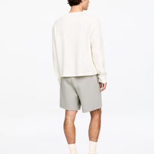 Long-Sleeve Waffle T-Shirt