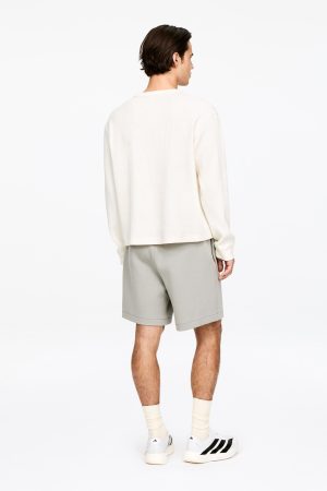 Long-Sleeve Waffle T-Shirt