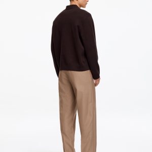 Wool Blend Trousers