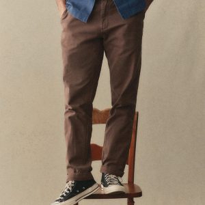 The Democratic Foundation Pant in Organic Espresso