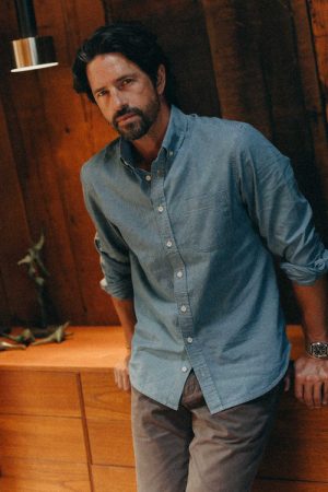 The Jack in Washed Indigo Chambray
