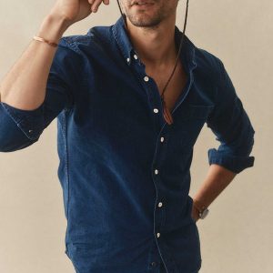 The Jack in Rinsed Indigo Oxford
