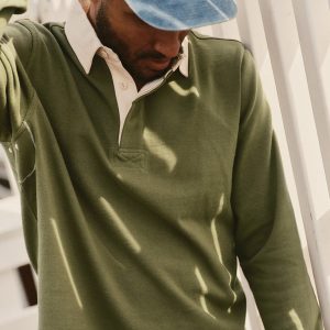 The Rugby Shirt in Burnt Olive