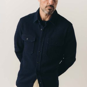The Division Shirt in Rinsed Indigo