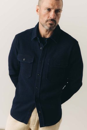 The Division Shirt in Rinsed Indigo