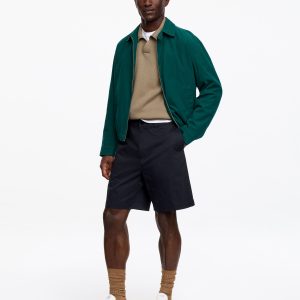 Relaxed Twill Shorts