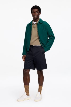 Relaxed Twill Shorts