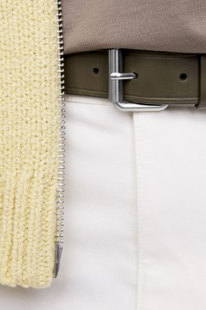 Slim Split Leather Belt