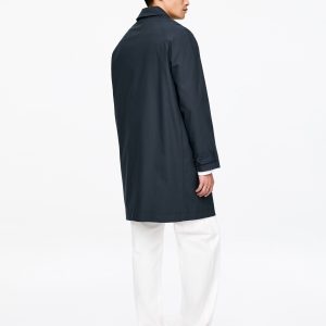 Relaxed Cotton Car Coat