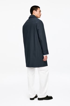 Relaxed Cotton Car Coat