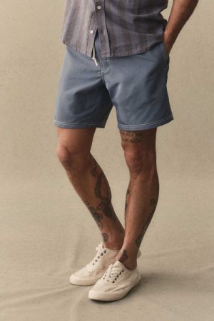 The Drift Board Short in Bluefin