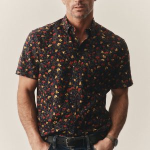 The Short Sleeve Jack in Vintage Bloom