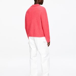 Alpaca Wool Blend Polo Shirt