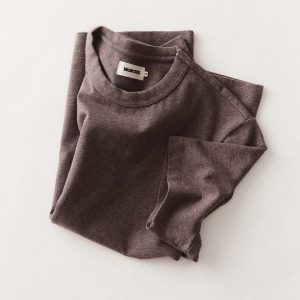The Organic Cotton Shop Tee in Plum Twist