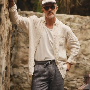 The Jack in Vintage White Linen