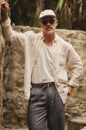The Jack in Vintage White Linen