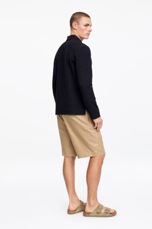 Waffle Polo Shirt