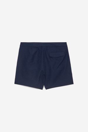 Seersucker Swim Shorts
