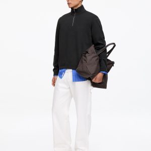 Knitted Half-Zip Jumper