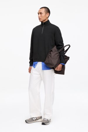 Knitted Half-Zip Jumper