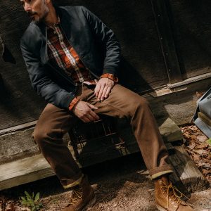 The Camp Pant in Aged Penny Chipped Canvas