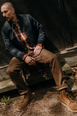 The Camp Pant in Aged Penny Chipped Canvas