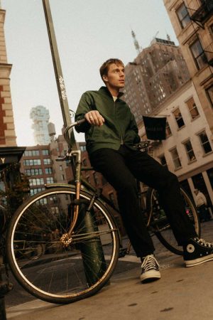 The Dean Jacket in Dark Spruce Twill