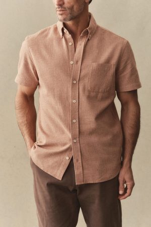 The Short Sleeve Jack in Desert Twist Waffle