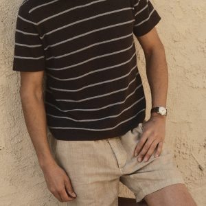 The Apres Short in Field Khaki Hemp
