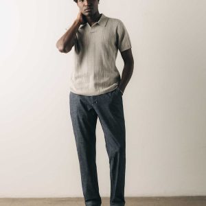 The Easy Pant in Washed Indigo Chambray