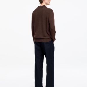 Linen Blend Polo Shirt