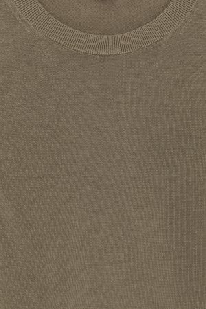 Fine-Knit Cotton T-Shirt
