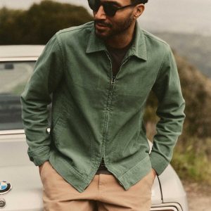 The Piston Jacket in Ivy Corduroy