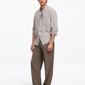 Wide Pull-On Trousers