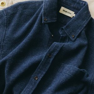 The Jack in Rinsed Indigo Waffle