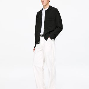 Textured Cotton-Wool Blend Cardigan