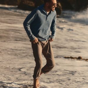 The Roamer Pant in Smoked Olive Broken Twill