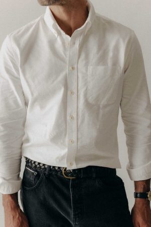 The Jack in White Everyday Oxford