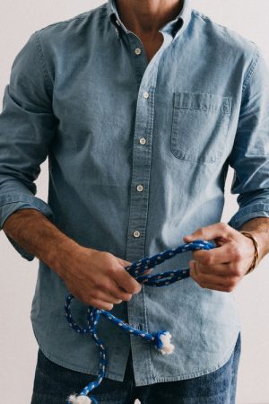 The Jack in Washed Indigo Oxford