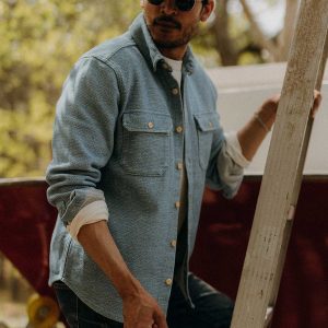 The Division Shirt in Washed Indigo