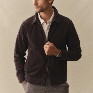 The Piston Jacket in Coal Corduroy