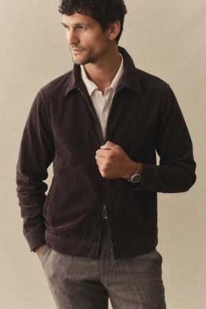 The Piston Jacket in Coal Corduroy